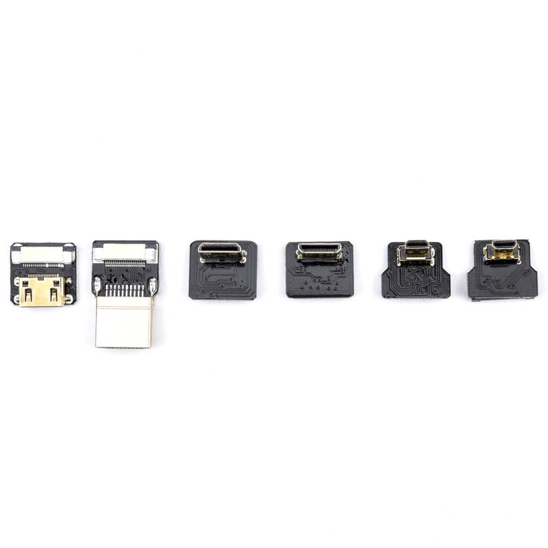 FPVKing FPV for HDMI-compatible Flat Ribbon Cable with Standard, Mini and Micro Connectors Bundle Set for Multicopter Aerial Photography - Image 5